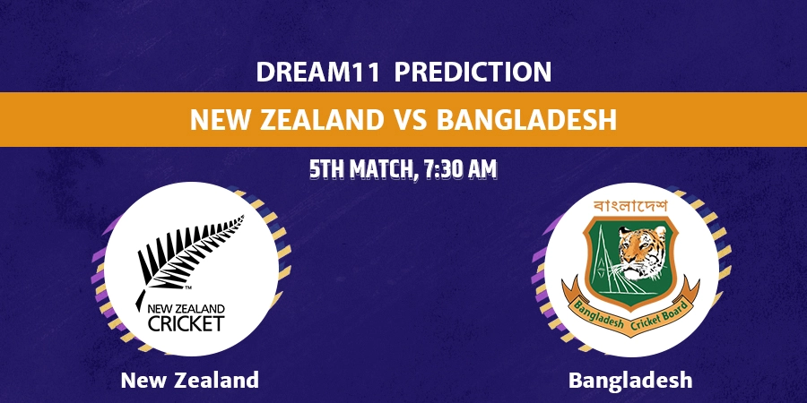 NZ vs BAN T20 Dream11 Team Prediction