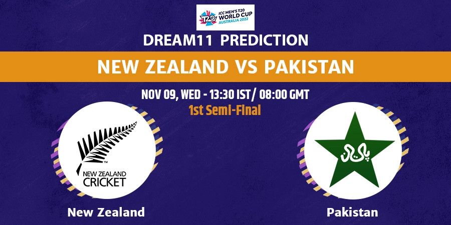 New Zealand vs Pakistan Dream11 Team Prediction Semi Final T20 World Cup 2022