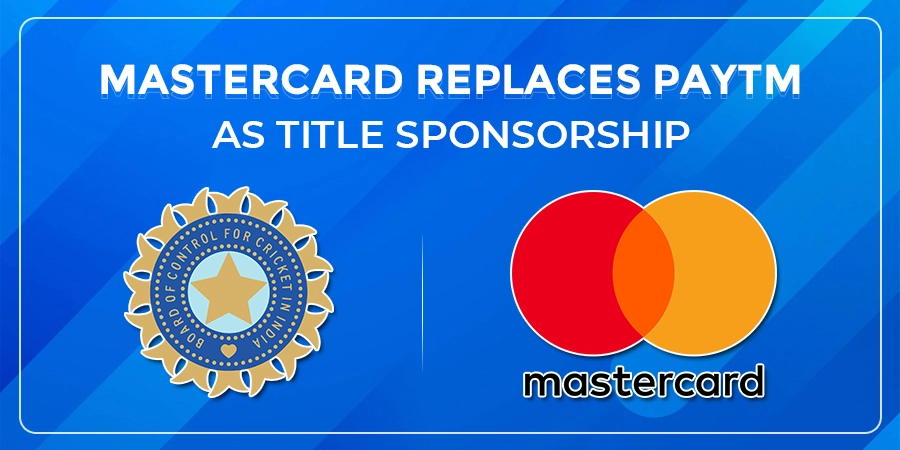 Mastercard replaces Paytm as BCCI's title sponsor for India domestic & international matches