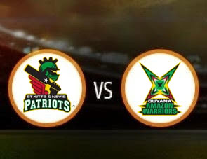 St Kitts and Nevis Patriots vs Guyana Amazon Warriors CPL T20 Match Prediction