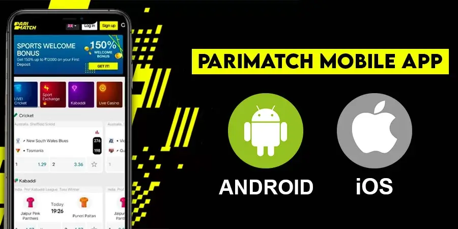 Download Parimatch Android and iOS App for Cricket Betting on Mobile