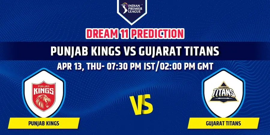 PBKS vs GT Dream11 Team Prediction IPL 2023