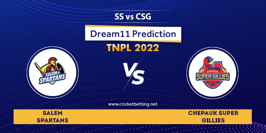 TNPL 2022 SS vs CSG Dream11 Team Prediction