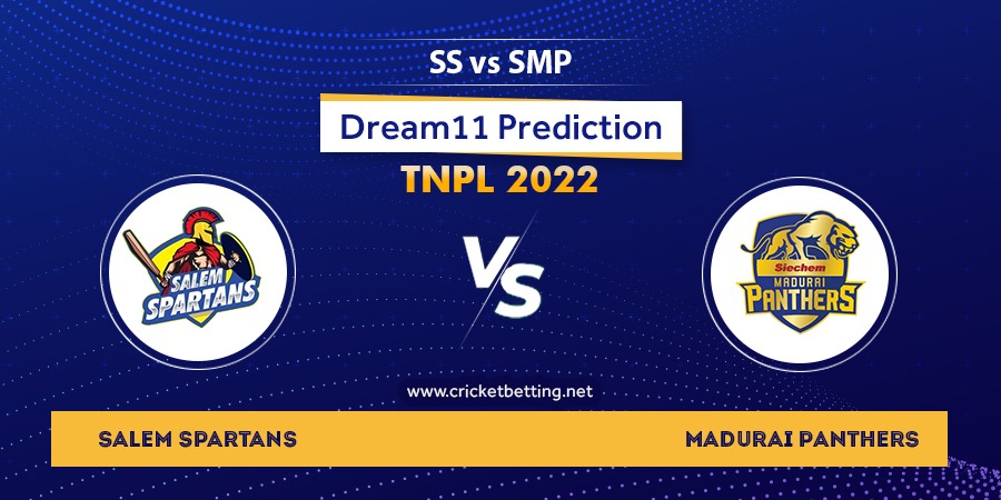 TNPL 2022 SS vs SMP Dream11 Team Prediction for Today Match