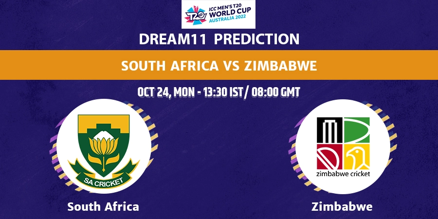 South Africa vs Zimbabwe Dream11 Team Prediction T20 World Cup 2022