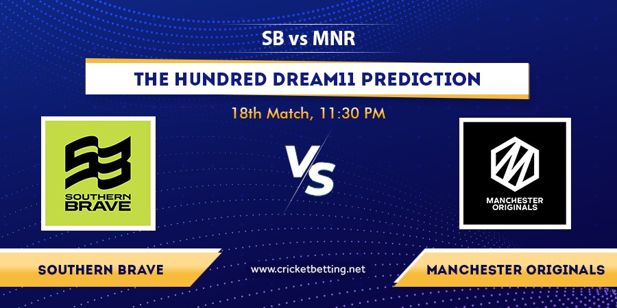 The Hundred 2022 SOB vs MNR Dream11 Team Prediction