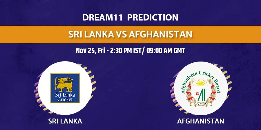 SL vs AFG 1st ODI Dream11 Team Prediction
