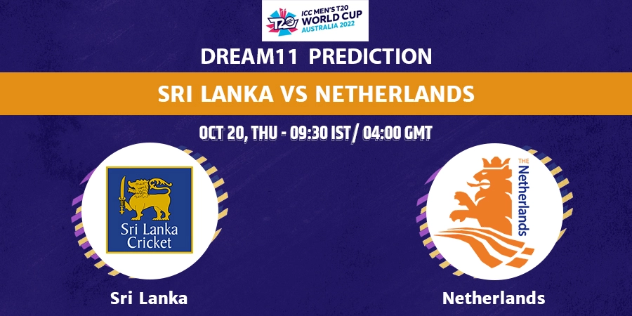 Sri Lanka vs Netherlands Dream11 Team Prediction T20 World Cup 2022