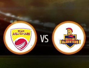 Team Abu Dhabi vs Deccan Gladiators T10 League Match Prediction