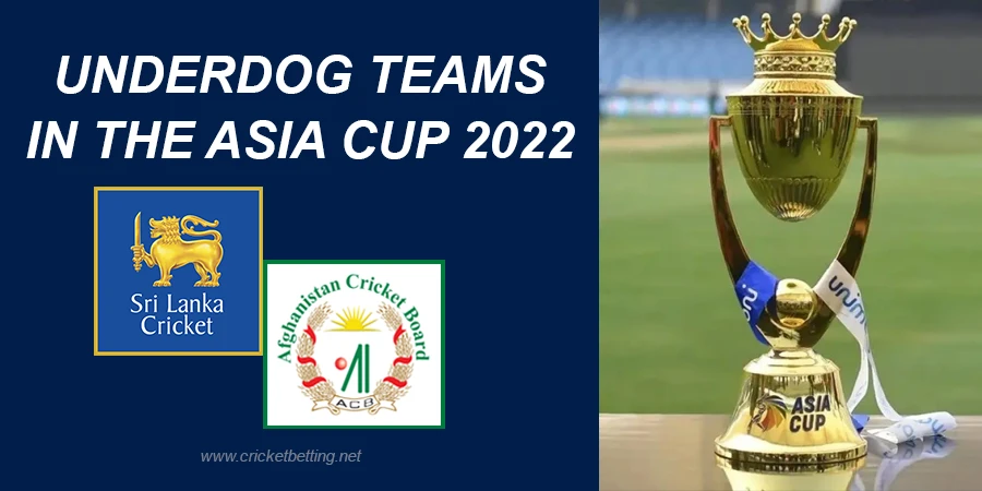 Which are the underdog teams of Asia Cup 2022?